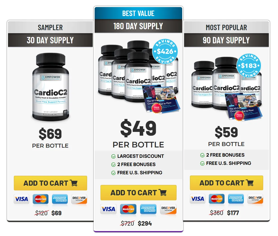 Cardio C2 official website